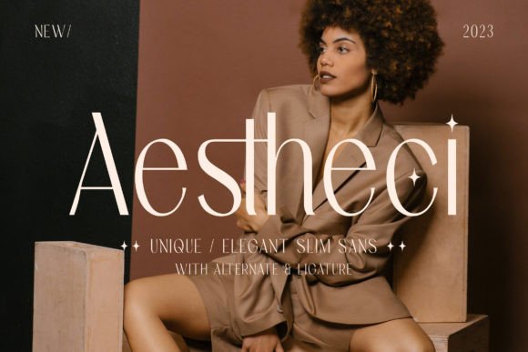 Aestheci: A Refined Sans Serif for Thoughtful Editorial Design