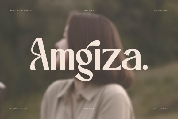 Amgiza: A Sans Serif Font That Makes Your Campaign Text Instantly Clear
