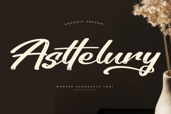 Asttelury: A Modern Script Font That Elevates Digital Branding
