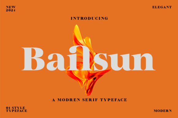 Bailsun: A Sophisticated Serif Font for Scroll-Stopping Marketing