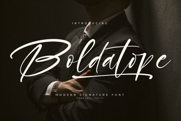 Boldatope: A Luxury Script Font That Elevates Your Brand Instantly