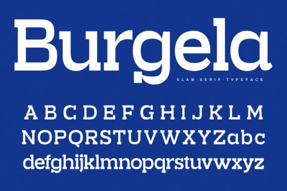 Burgela: A Slab Serif Font That Elevates Handmade Design