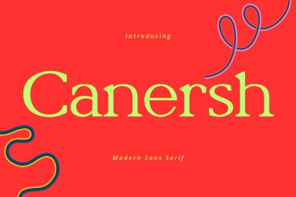 Canersh: A Serif Font That Elevates Digital Branding
