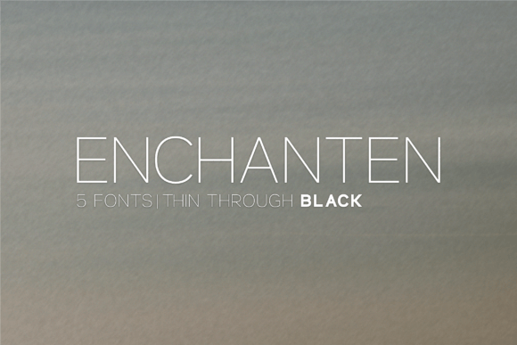 Enchanten Family: A Polished Sans Serif Font for Real Small Business Branding