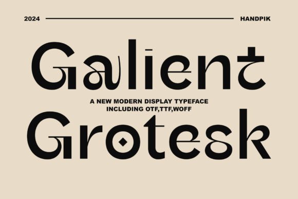 Galient: A Sans Serif Font That Makes Your Campaigns Instantly Clear