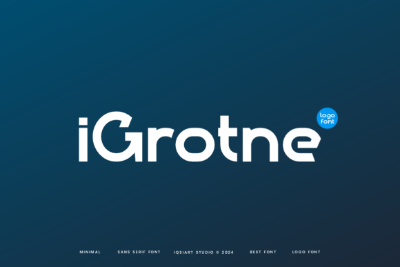 Igrotne: A Clean, Friendly Sans Serif Font for Makers