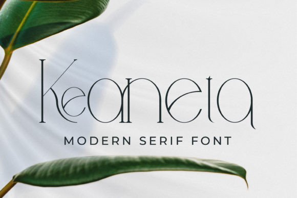 Keaneta: A Premium Modern Serif Font for Digital Branding