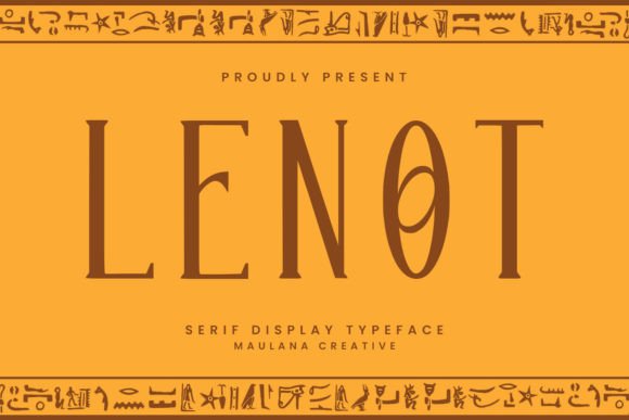 Lenot: A Serif Font That Anchors Editorial Calm