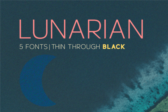 Lunarian Family: A Refined Sans Serif for Modern Brand Identity