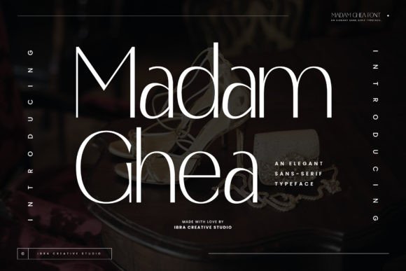 Madam Ghea: A Sans Serif Typeface That Elevates Handmade Design