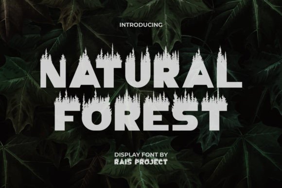 Natural Forest: A Playful Decorative Font That Delivers