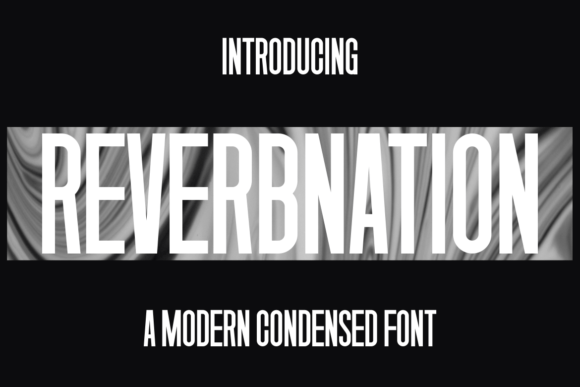 Reverbnation: A Modern Sans Serif Font for Trusted Branding