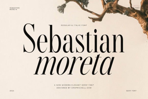 Sebastian Moreta: A Refined Serif Font for Digital Branding