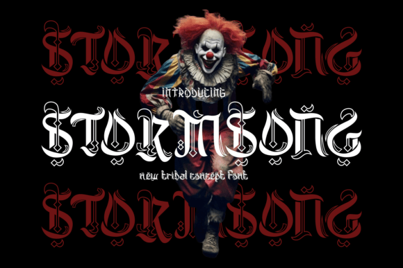 Stormsong: A Blackletter Typeface for Bold Brand Identities