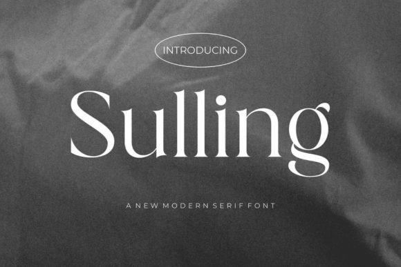 Sulling Serif Font for Professional Small Business Branding