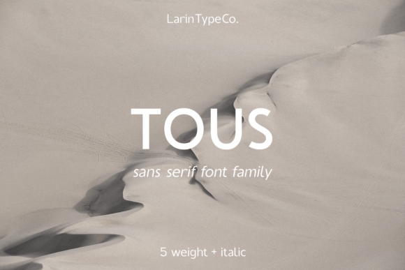 Tous: A Modern Sans Serif Font for Scroll-Stopping Marketing