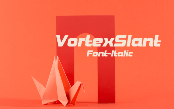 Vortex Slant: A Bold Serif Font That Elevates Real Branding Work